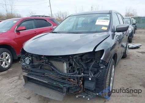 2017 Nissan Rogue S из США, поврежденный, VIN 5N1AT2MV9HC732937